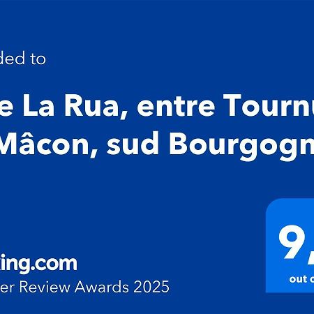 Gite La Rua, Entre Tournus Et Macon, Sud Bourgogne Montbellet Exteriér fotografie