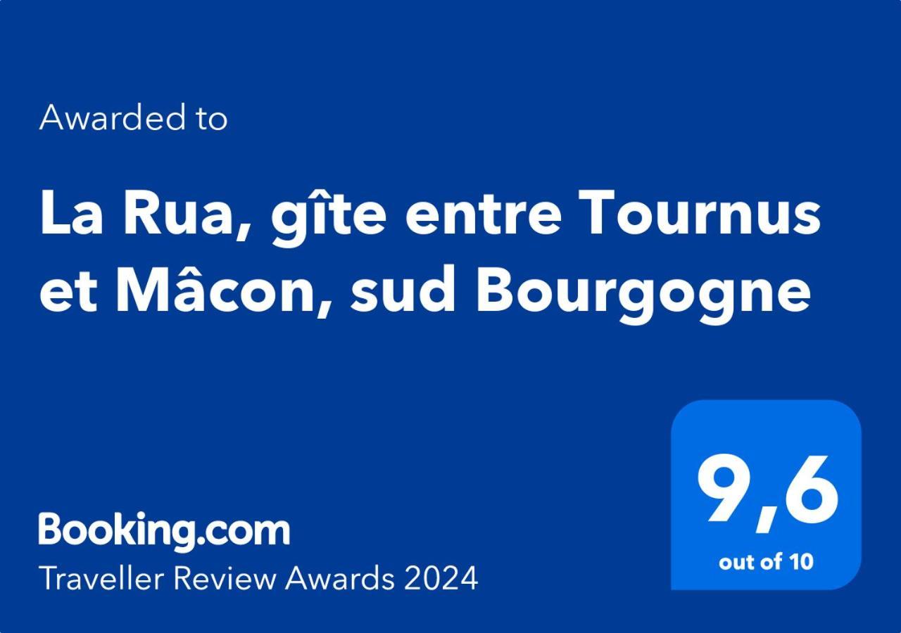 Gite La Rua, Entre Tournus Et Macon, Sud Bourgogne Montbellet Exteriér fotografie